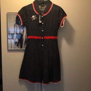 Sourpuss Button down Pinup Dress